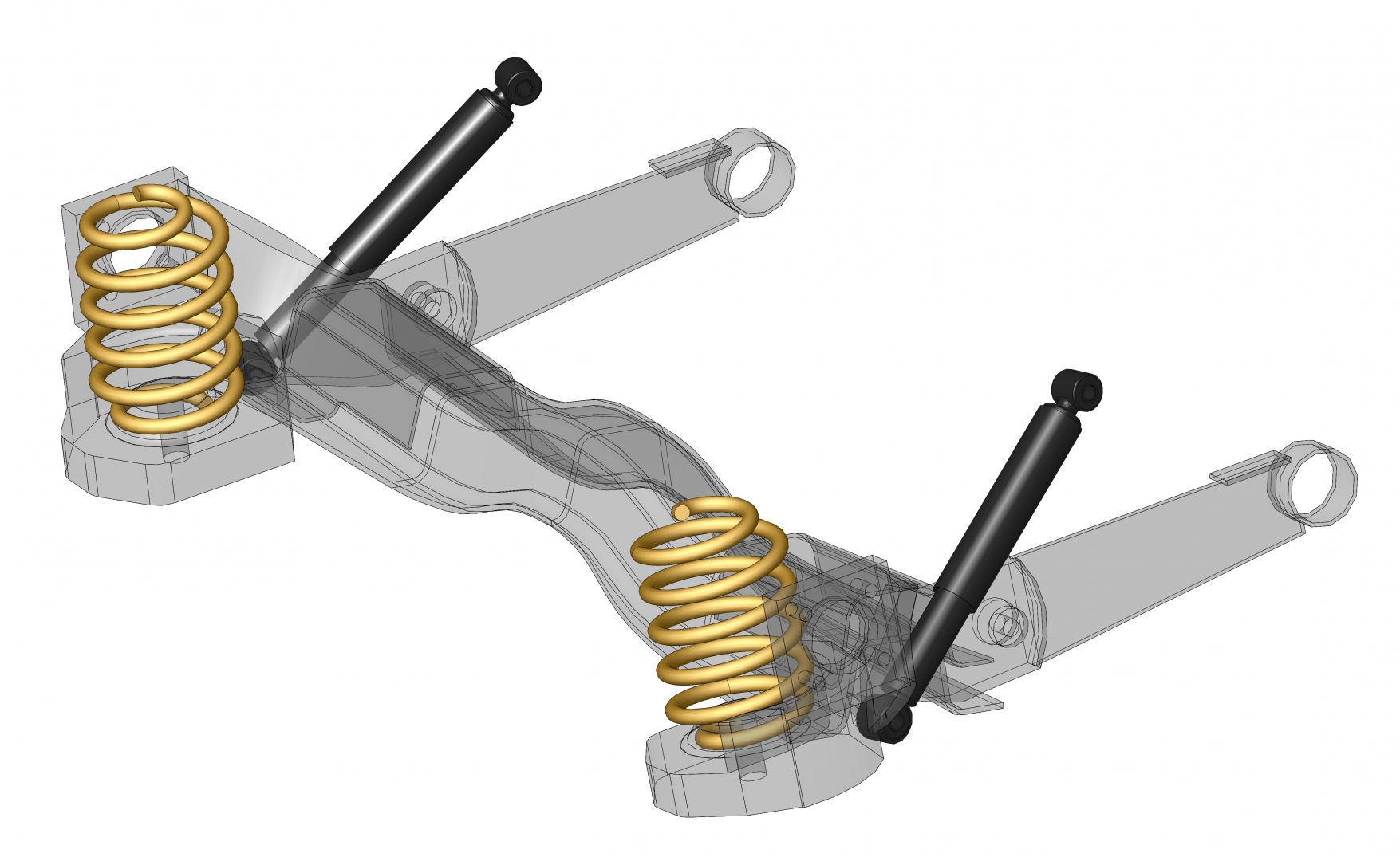 KIT DE SUSPENSION ASSOUPLIE MECANIQUE ARRIERE